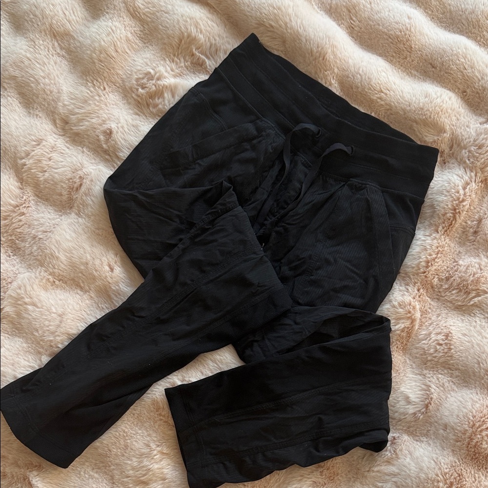lululemon athletica Black Track Pants